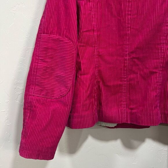 Vintage TOMMY HILFIGER Pink Corduroy Jacket - Picture 8 of 9